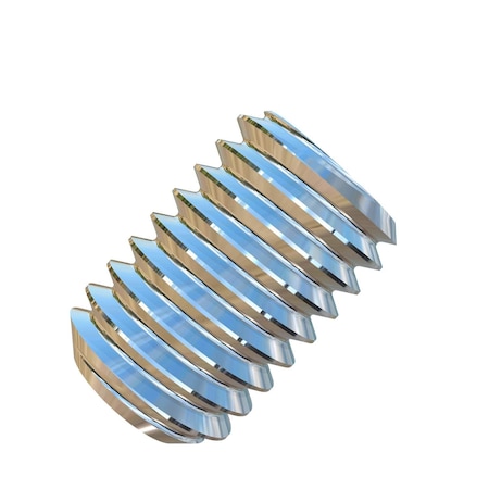 Allied Titanium M8-1.25 Pitch X 12mm  Set Screw, Socket Drive with Flat Point, Grade 5 (Ti-6Al-4V) 0077843